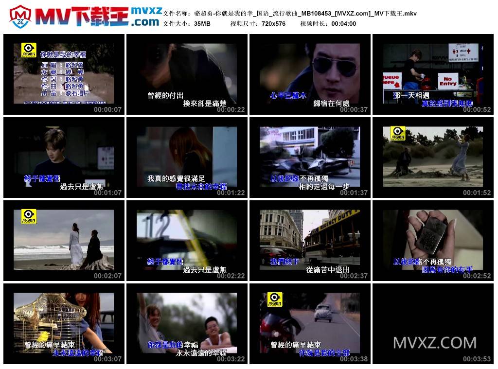 骆超勇-你就是我的幸_国语_流行歌曲_MB108453